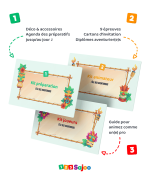 Anniversaire Koh Lanta enfant de 6 à 8 ans - pdf à imprimer