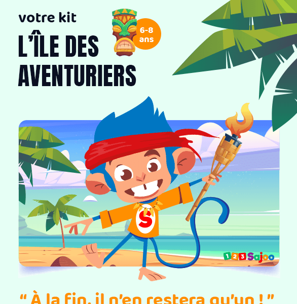 kit épreuves Koh Lanta anniversaire de 6 à 8 ans