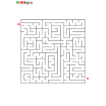 Jeu de labyrinthe à imprimer 10