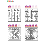 Jeu de labyrinthe à imprimer 2
