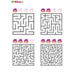Jeu de labyrinthe à imprimer 3