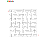 Jeu de labyrinthe à imprimer 4