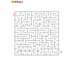 Jeu de labyrinthe à imprimer 5