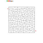 Jeu de labyrinthe à imprimer 8