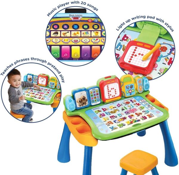 VTech 195803 Touch et D'apprendre D'activité Desk, Multi