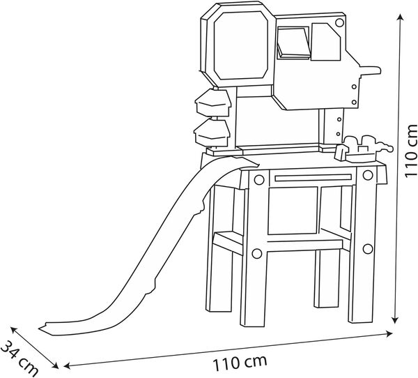 Smoby - Spidey - Bricolo Center - Jouet Bricolage Enfant - 94 Accessoires - Véhicule à Construire - Nombreuses Fonctions de Jeu - A Partir de 3 Ans - Fabrication Française