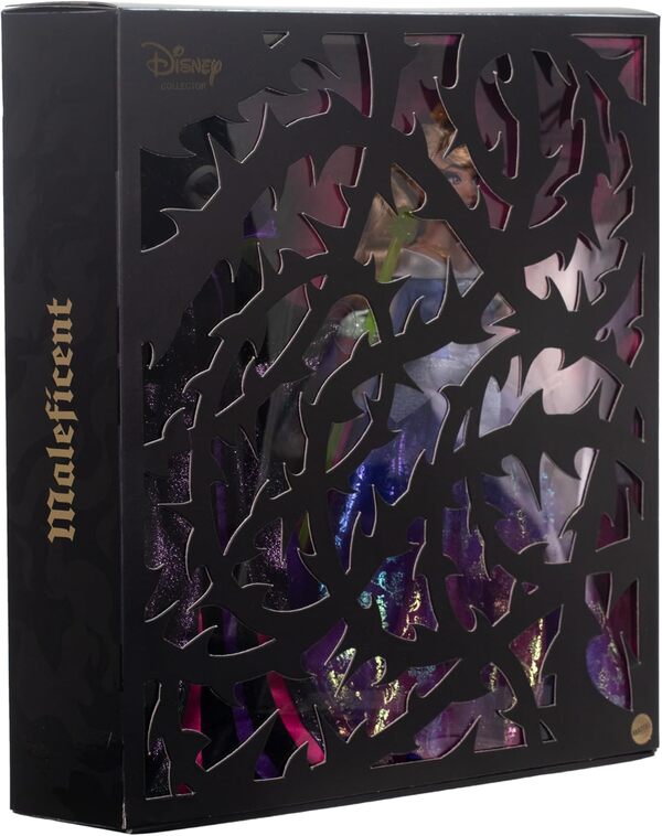 Mattel Disney Maléfique et Aurore Coffret de poupées collector inspirées du film Disney La Belle au Bois Dormant, cadeaux pour enfants et collectionneurs HPG10
