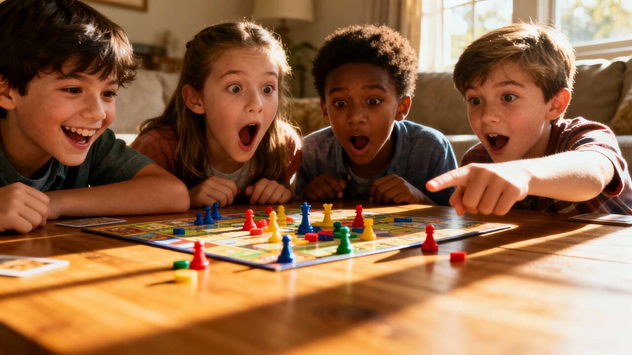 Jeux de société : un pont vers l'imagination des enfants