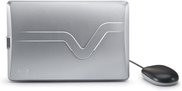 VTech - Genio Max, Mon Premier Vrai Ordi Gris Métal, Ordinateur Enfant avec Écran Couleur 7 Pouces, Souris, 60 Activités et Jeux Éducatifs, Cadeau Enfant de 5 Ans à 12 Ans - Contenu en Français