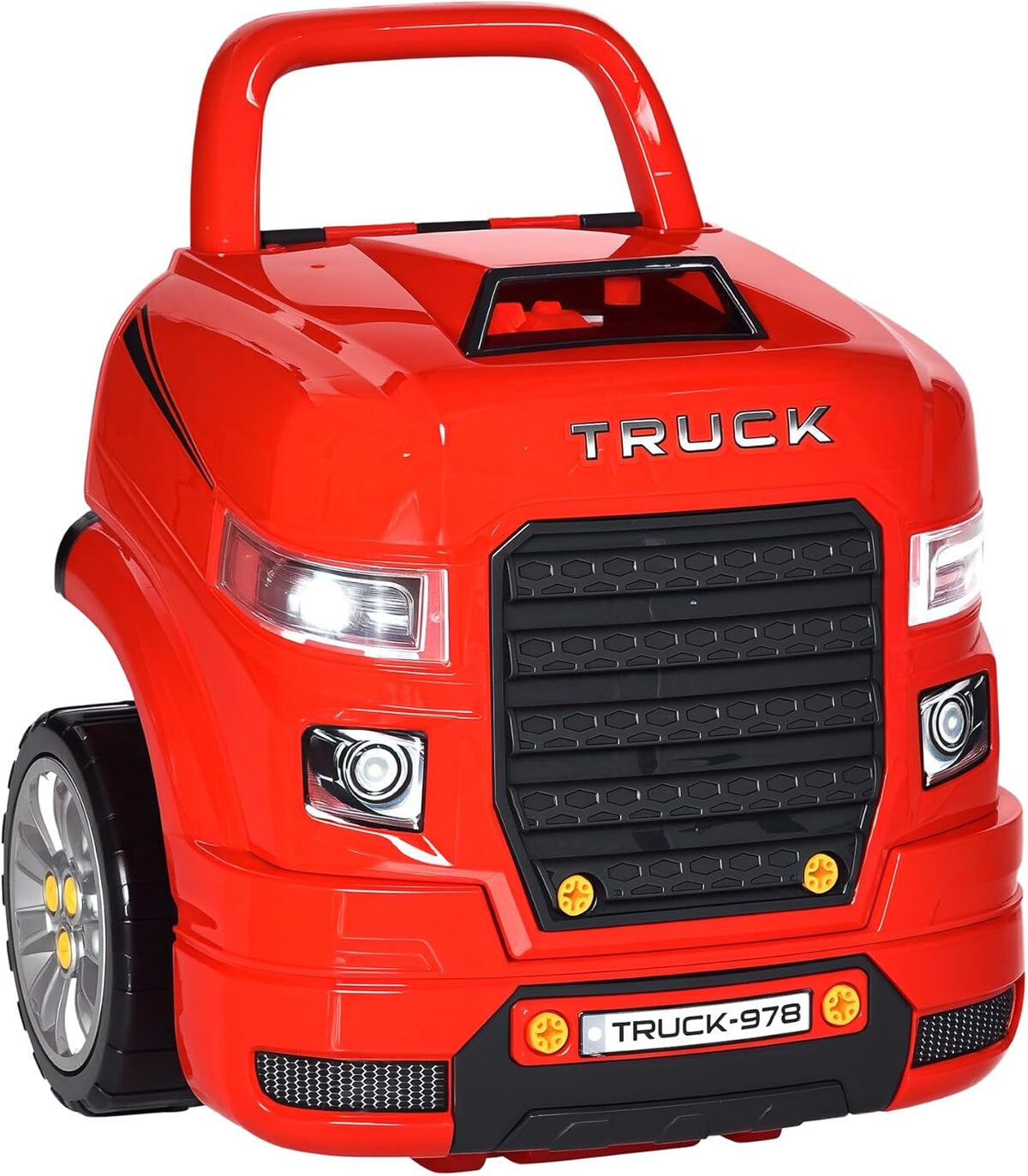 Test : camion mécano Homme 2 en 1 - jeu d'imitation avec 61 pièces