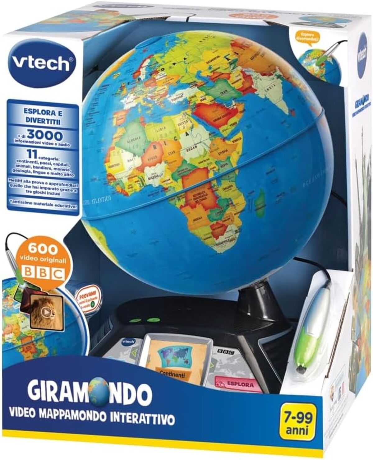 Test de la carte interactive VTech Giramondo pour enfants