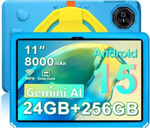 Test de la tablette enfants Android 15 : puissance et protection antichoc