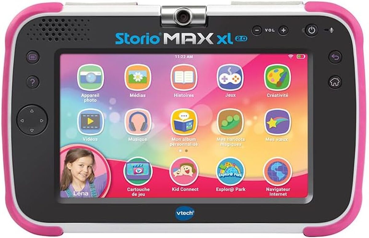 Test de la VTech Storio Max XL 2.0 rose : tablette éducative pour enfants