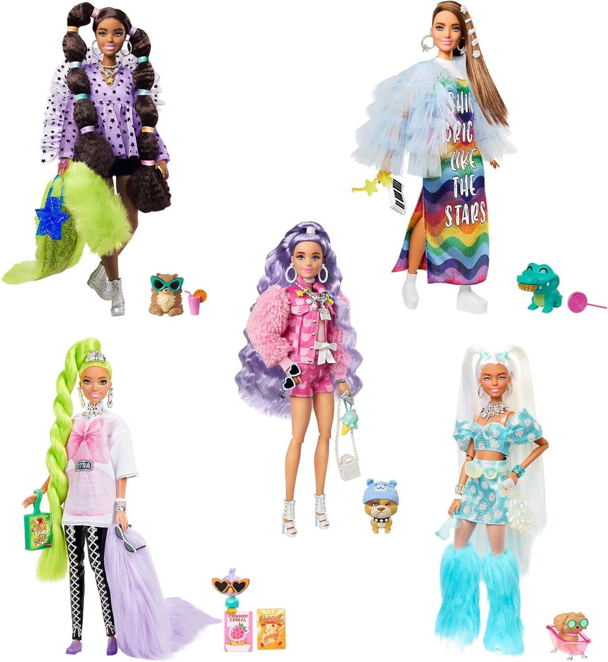 Test du coffret Barbie Extra Mix & Max : 5 poupées, mode et accessoires