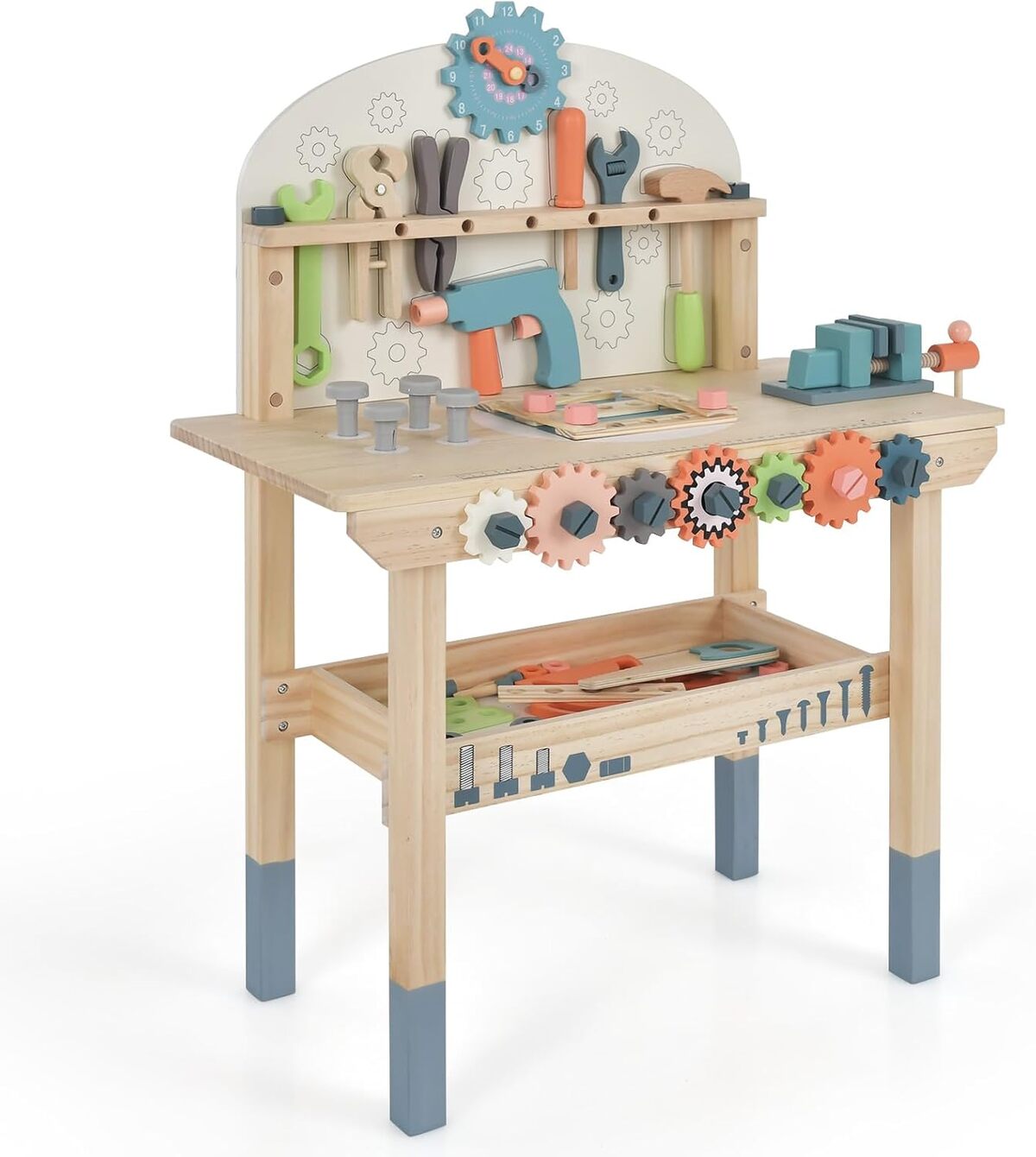 Test du jouet établi en bois Costway : bricolage pour enfants 3-8 ans