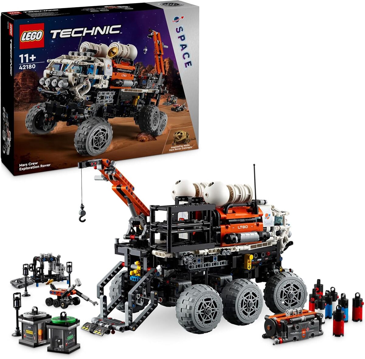 Test du LEGO Technic Rover sur Mars 42180