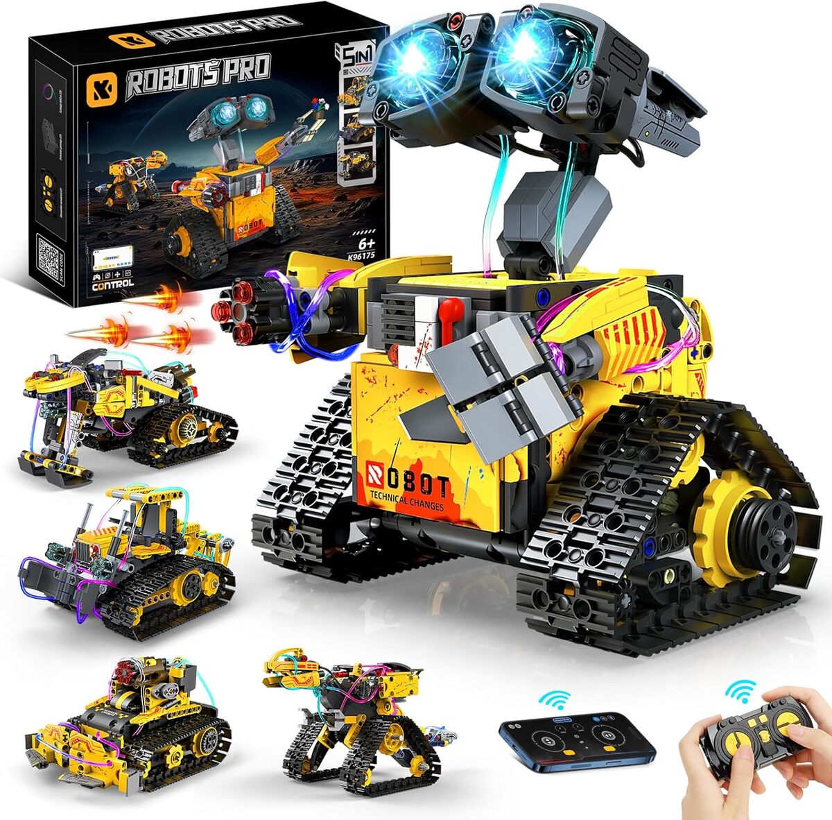 Test du robot Technic 5-en-1 de YOOHBERRYS : programmable et télécommandé