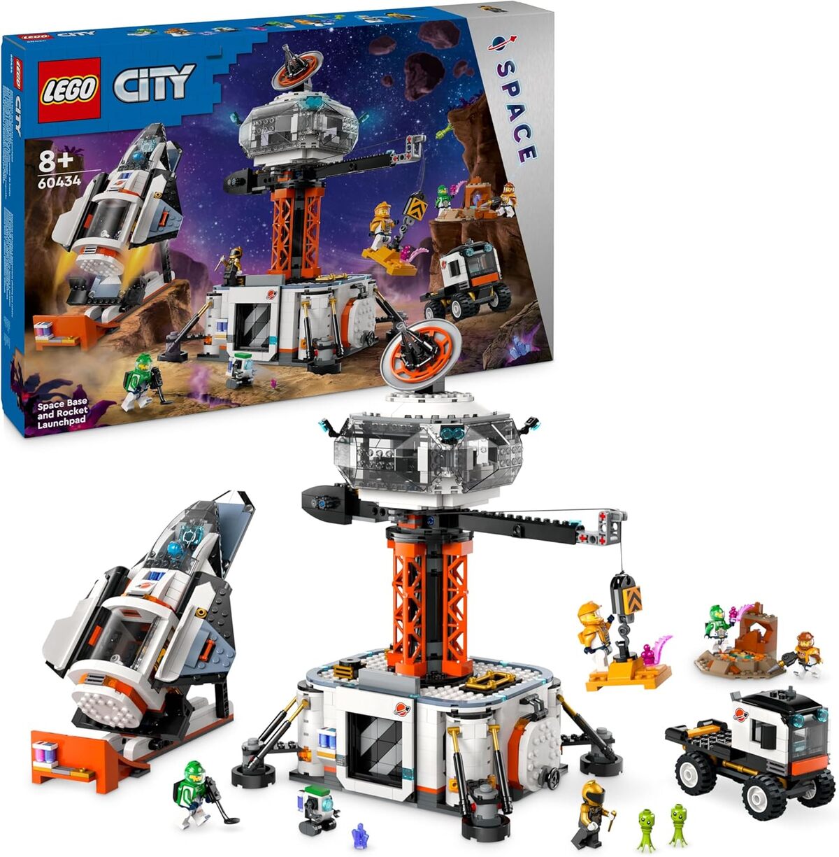 Test du set LEGO City 60434 : station spatiale et base de lancement