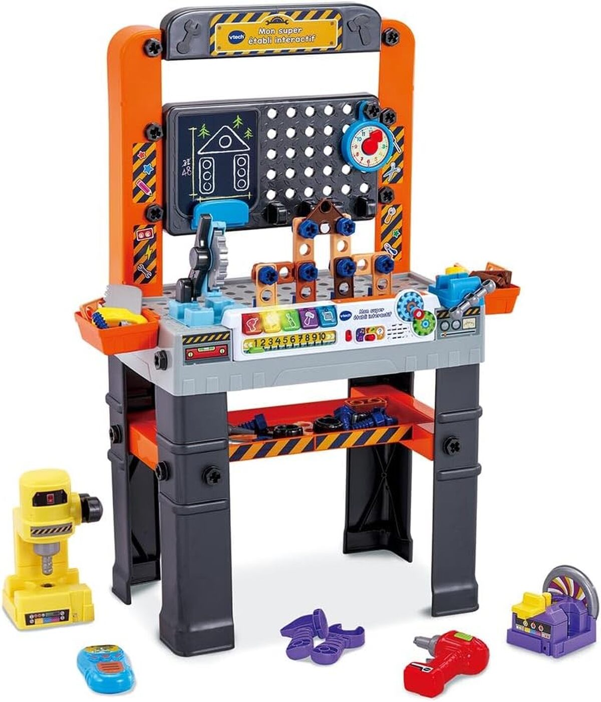 Test du super établi interactif de VTech : bricolage et apprentissage pour enfants