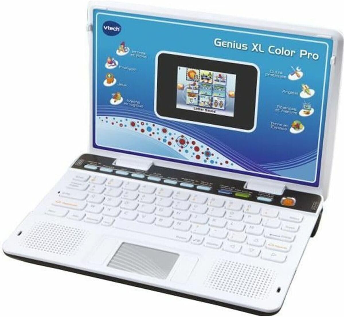 Test du VTech Genius XL Color Pro : ordinateur enfant bilingue et éducatif