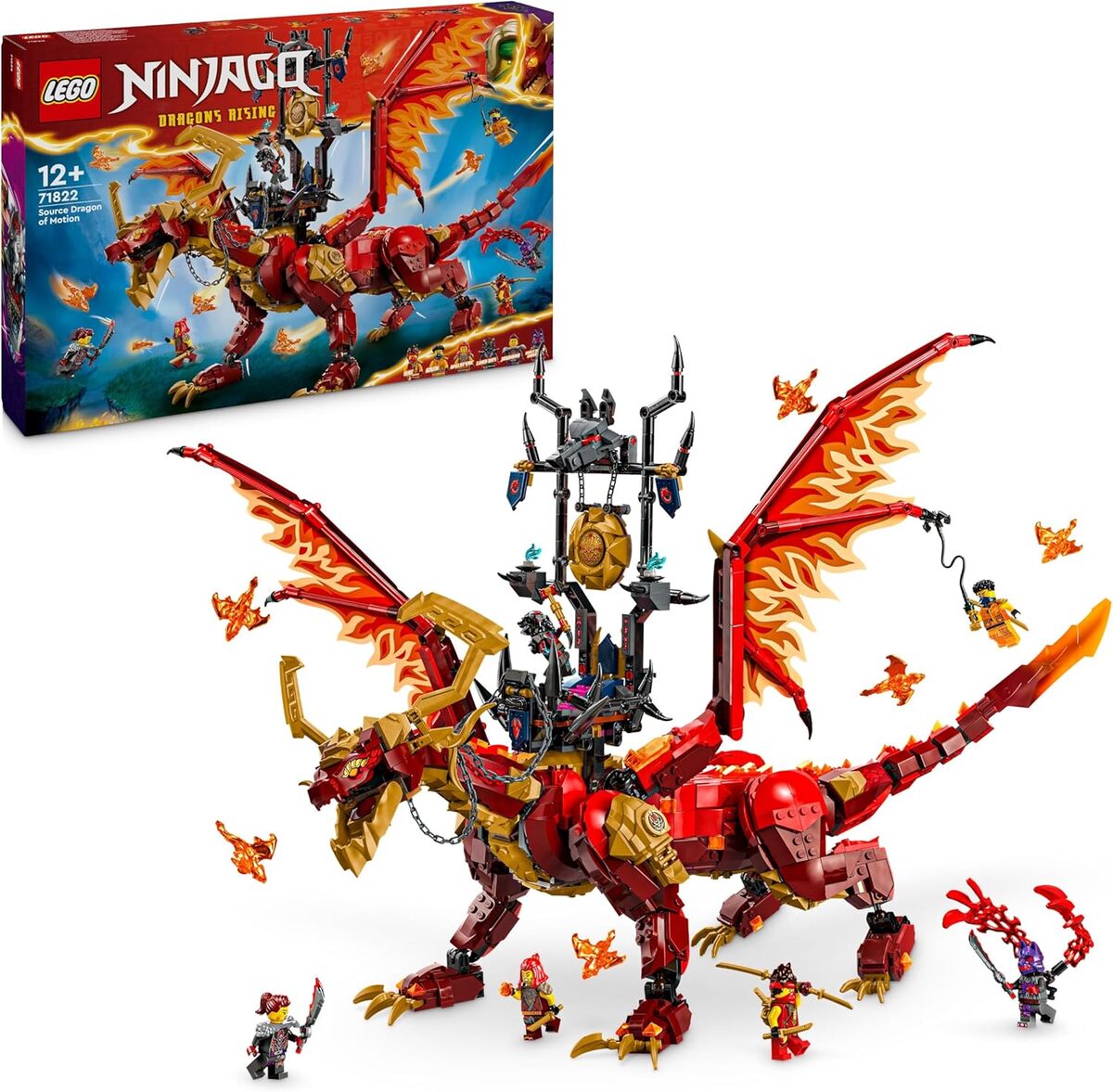 Test : lEGO Ninjago Dragon Source du Mouvement 71822