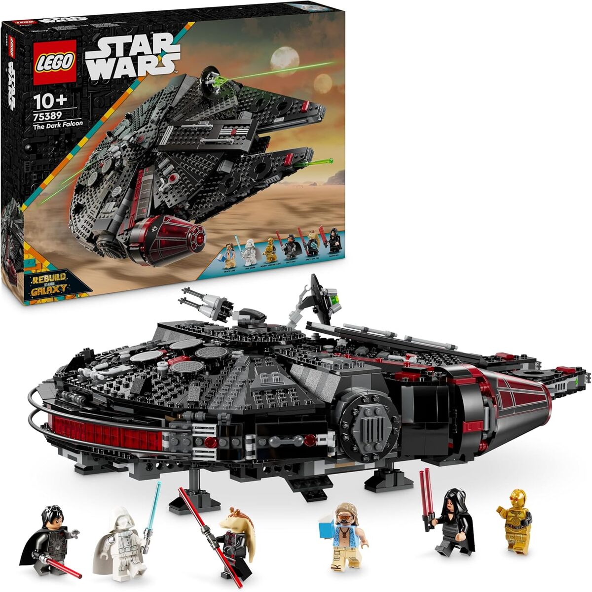 Test : lEGO Star Wars 75389 Le Faucon Noir, jeu de construction et décoration