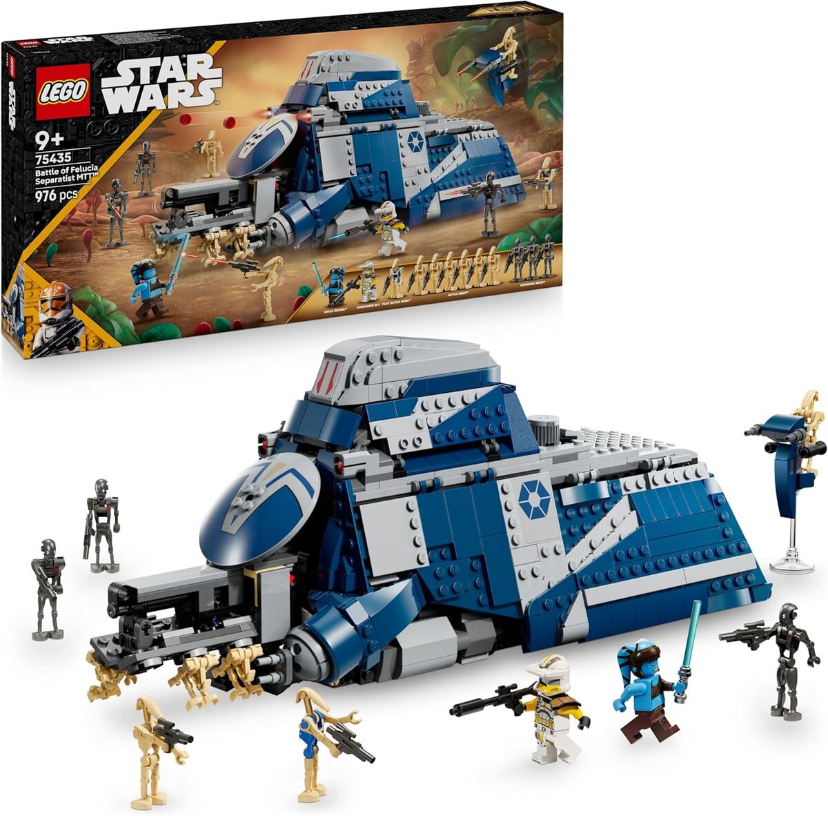Test : lEGO Star Wars 75435 Le MTT des Séparatistes