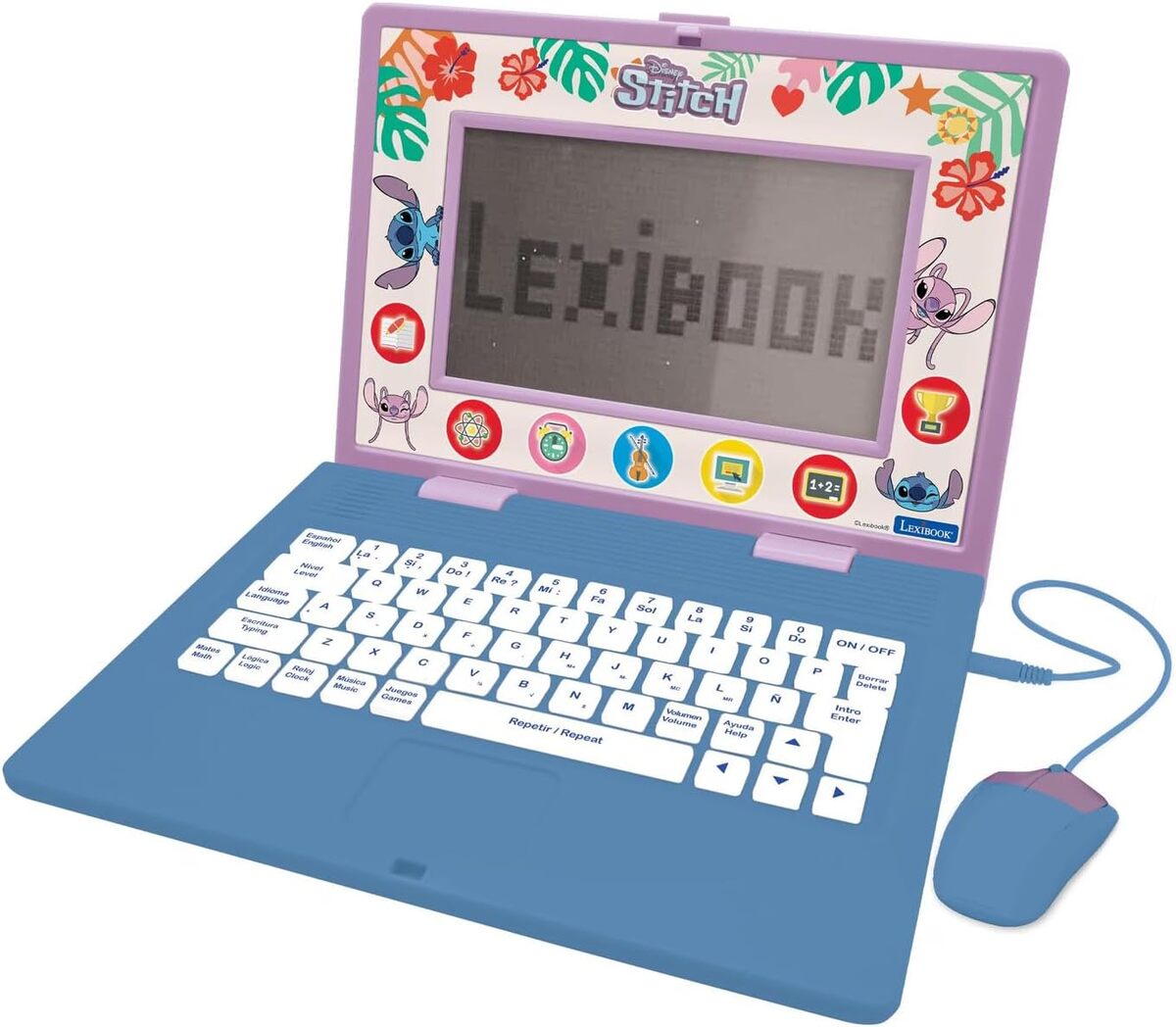 Test : lexibook Disney Stitch JC599Di2, ordinateur éducatif bilingue