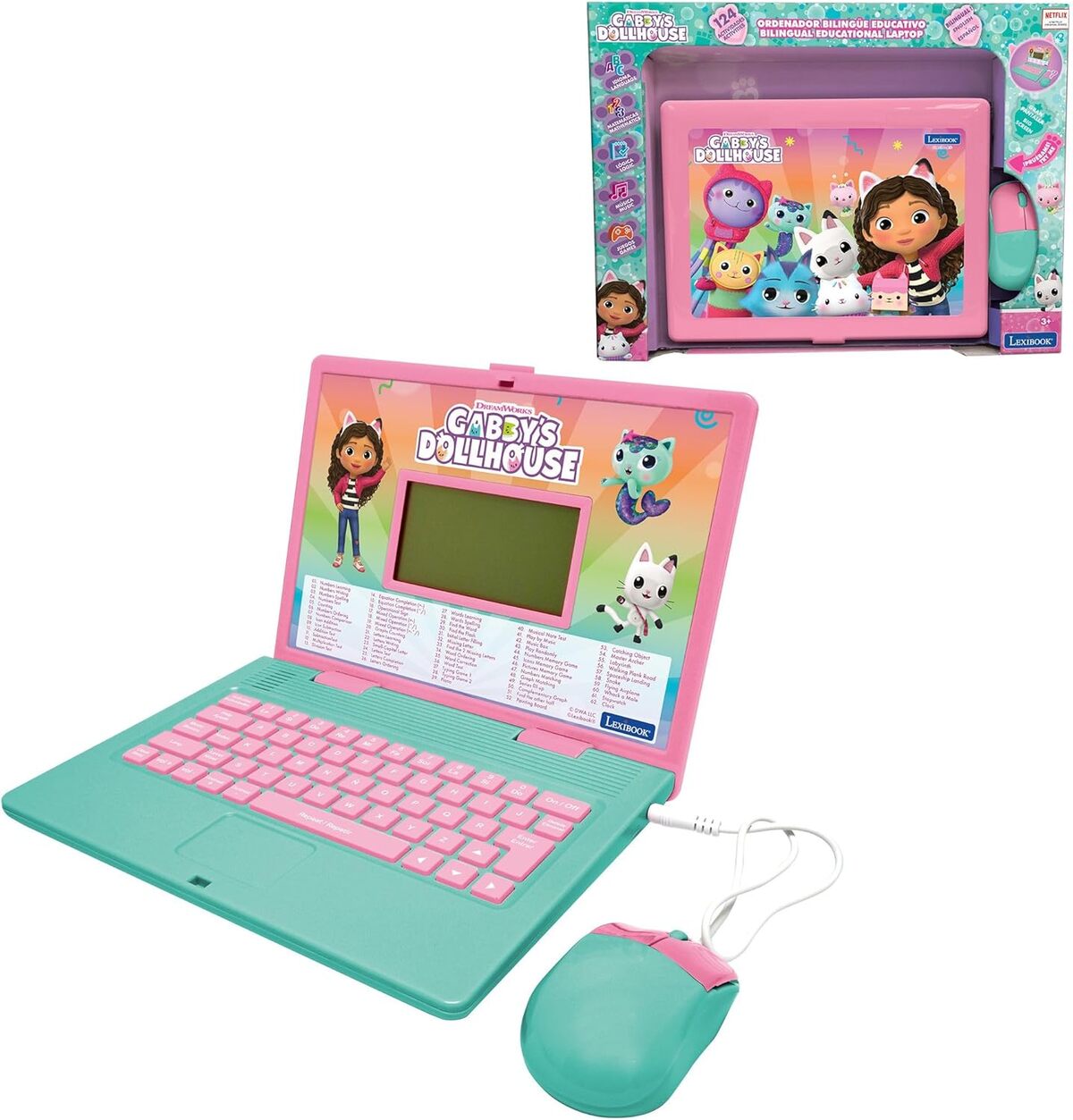 Test : ordinateur éducatif Lexibook Gabby's Dollhouse JC598GDHi2