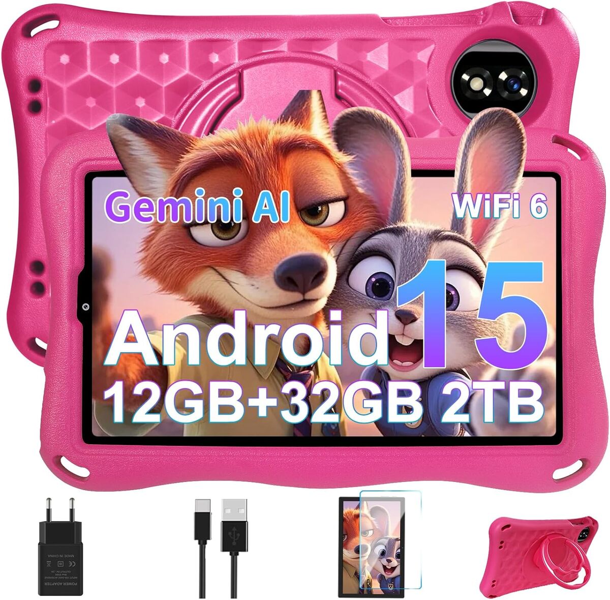 Test : tablette enfants Gemini AI 9 pouces 12Go RAM
