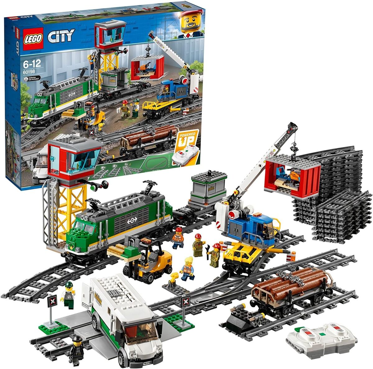 Test : train de marchandises télécommandé lego City 60198