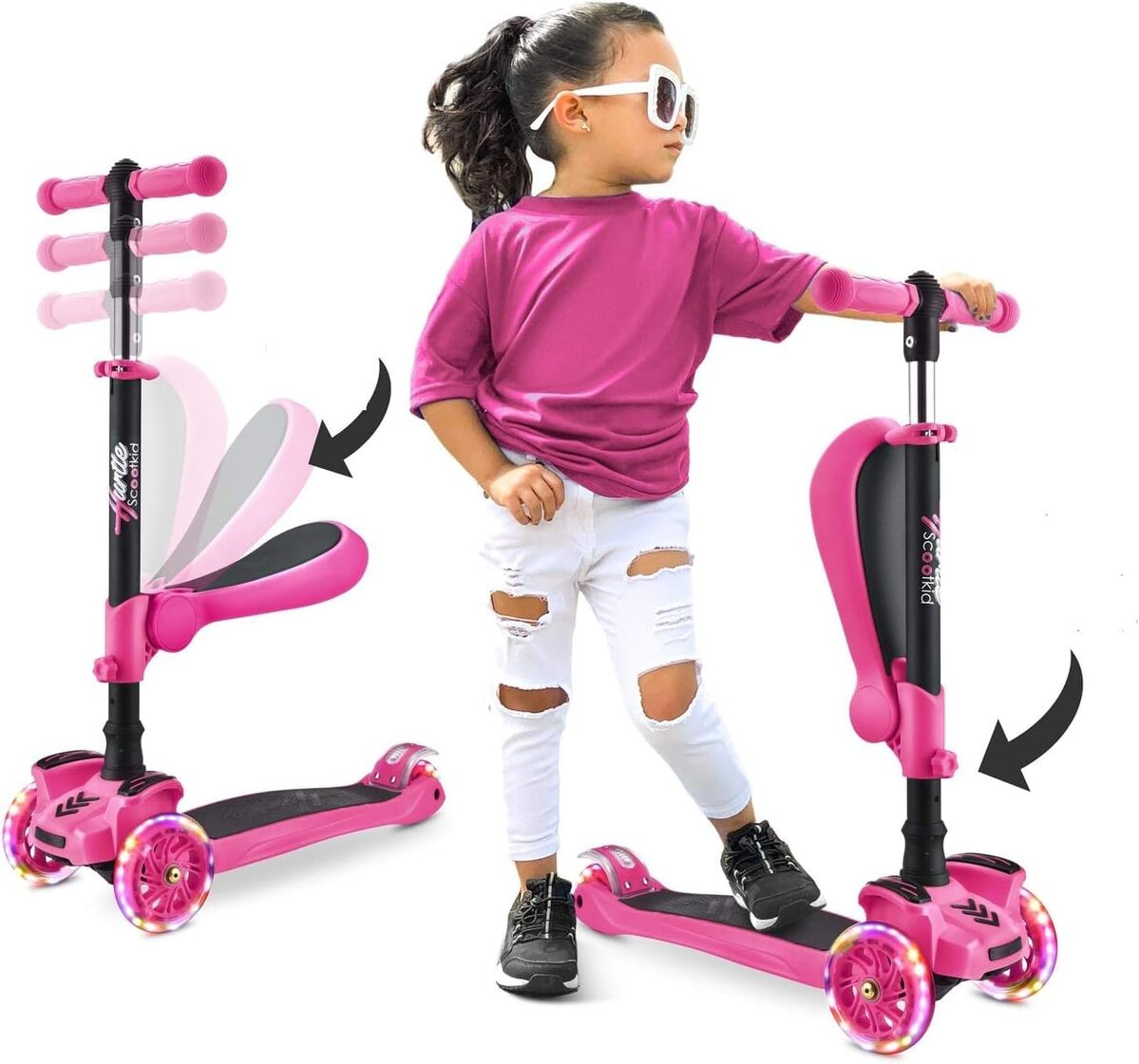 Test : trottinette enfant Hurtle 3 roues pliable