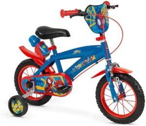 Test : vélo Spiderman Toimsa 12" pour les 3/5 ans