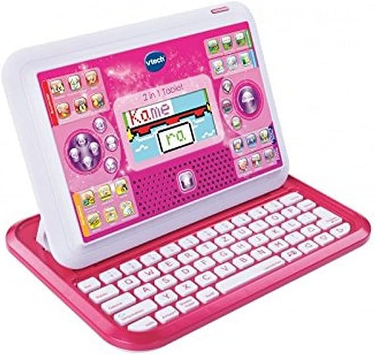 Test VTech 2 en 1 Rose : tablette et ordinateur éducatifs