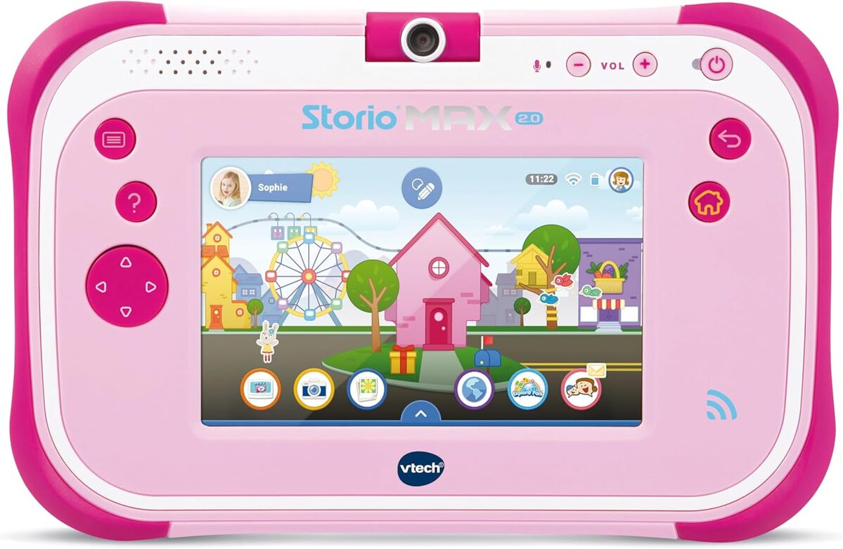 Test : vTech Storio Max 2.0, tablette éducative rose pour enfants