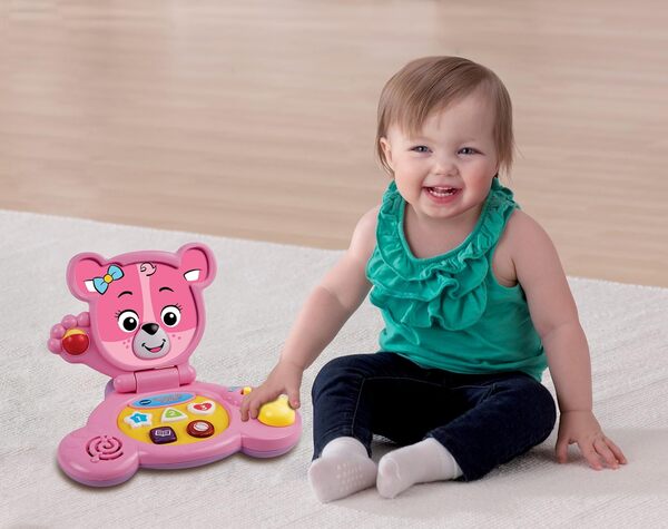 VTech Bear's Baby Laptop, Pink
