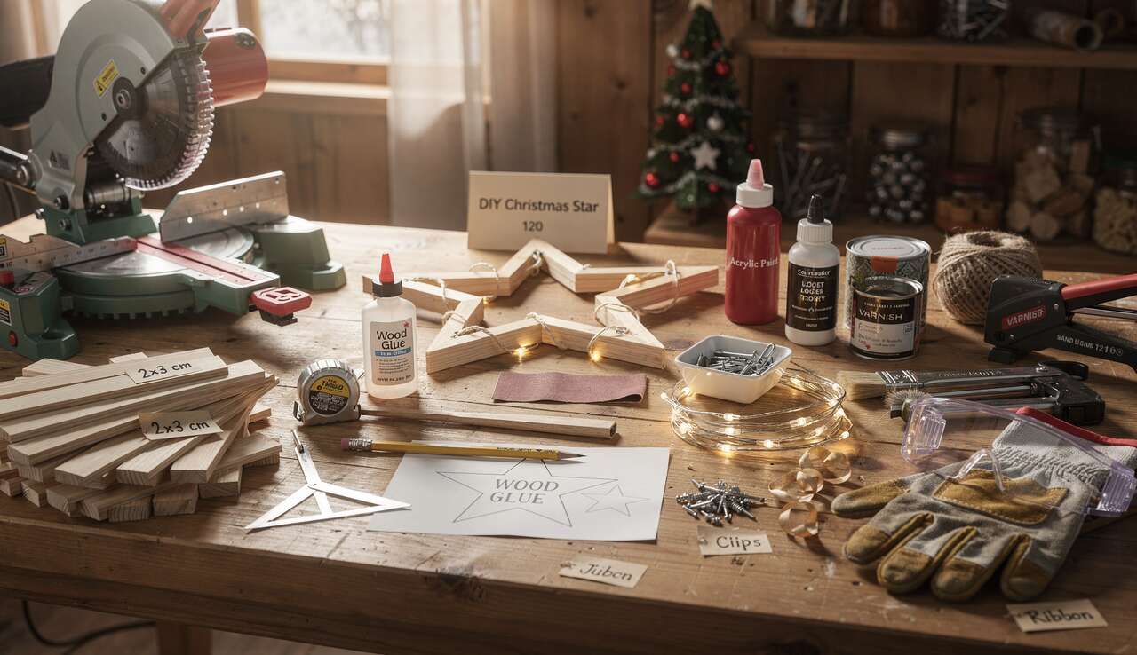 DIY : comment fabriquer une étoile de Noël ?