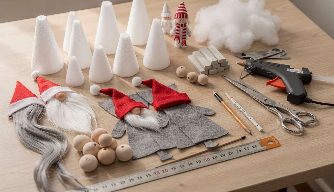 Lutins de Noël à fabriquer soi-même