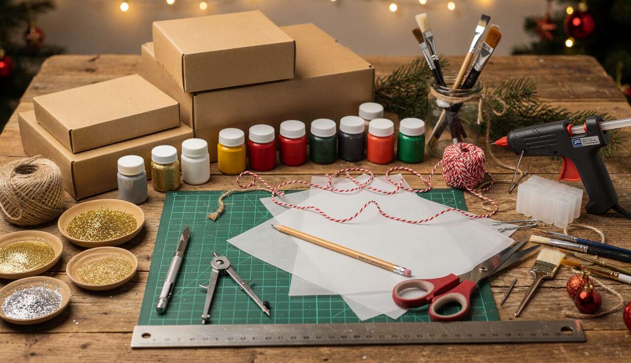 Upcycling : comment créer des décorations de Noël en carton ?