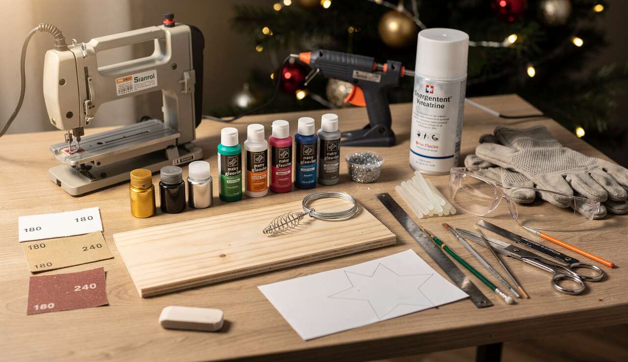 Étoile DIY pour Décoration de Sapin de Noël