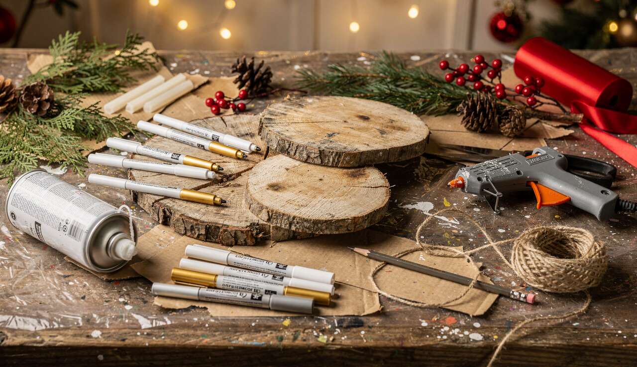 Marque-places de Noël DIY : idées déco à faire soi-même