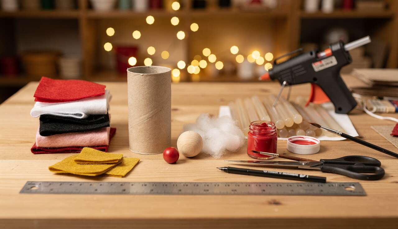 Créez une marionnette Père Noël vous-même pour Noël