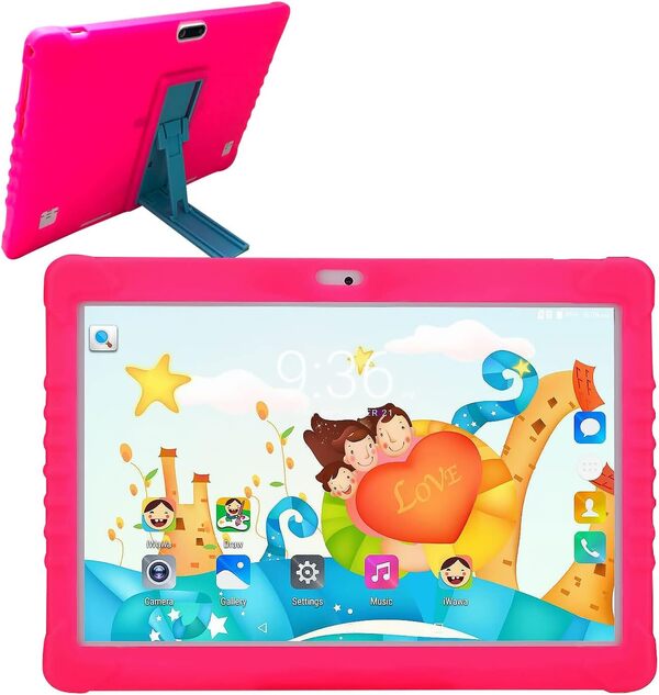 Touch Kids Pro Kid Tablette d'apprentissage pour enfants, 1 Go + 16 Go, Android 8.1, écran tactile IPS 10