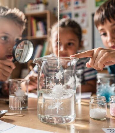 Cristallisation du sucre : une expérience scientifique pour enfants