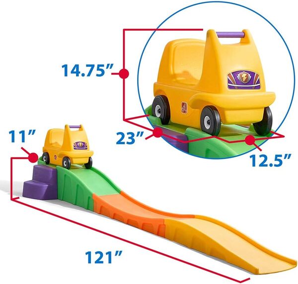 Step2 - Toboggan Voiture Roule Up & Down