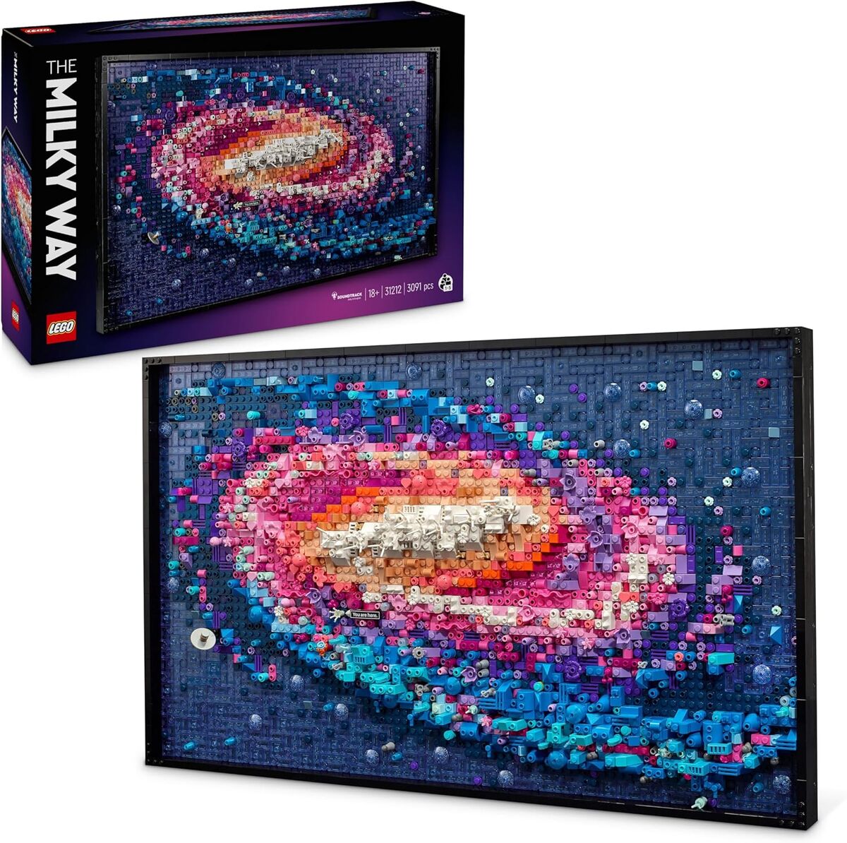 Avis : lEGO Art La Voie lactée, la décoration murale des passionnés d'astronomie