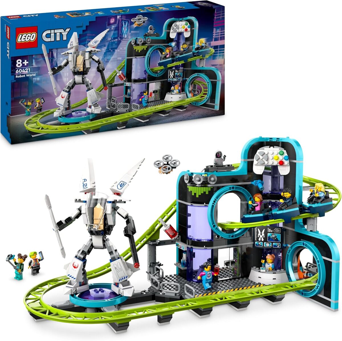 Avis : parc d'attractions Robot World 60421 de lego City