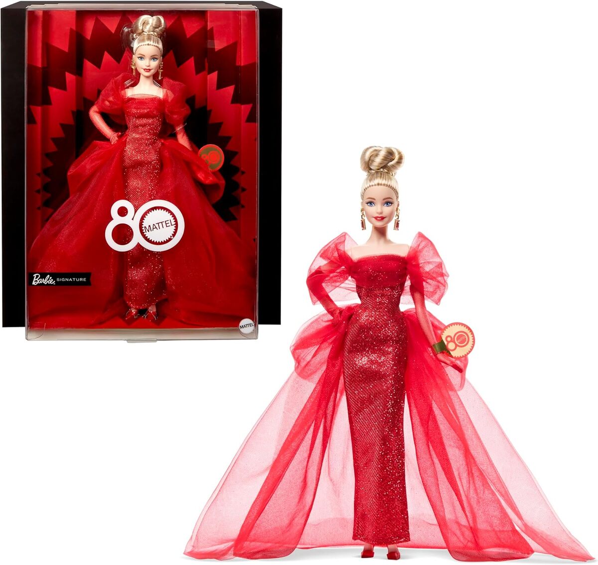 Avis sur la Barbie Mattel 80ème Anniversaire : une pièce éclatante à collectionner
