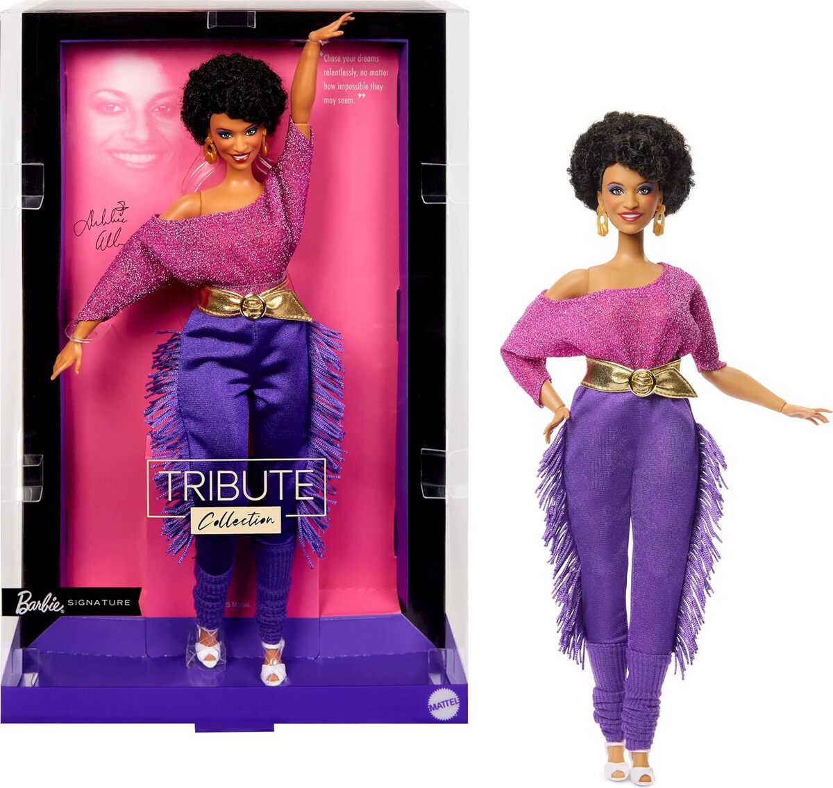 Avis sur la Barbie Signature Debbie Allen : élégance et originalité