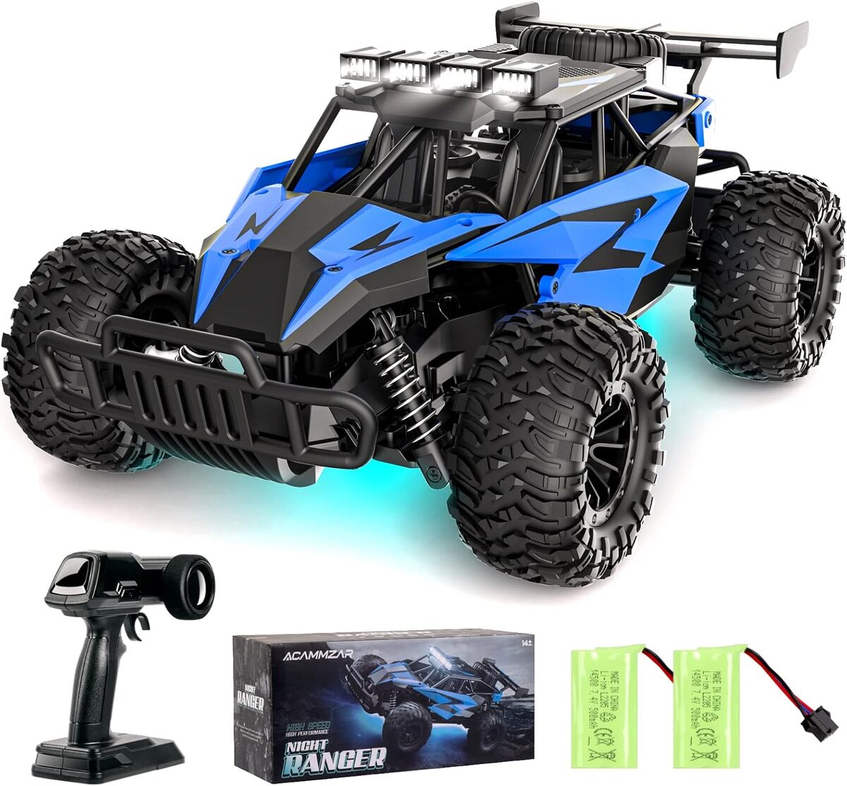 Test : aCAMMZAR AT2 voiture télécommandée tout terrain 20 km/h